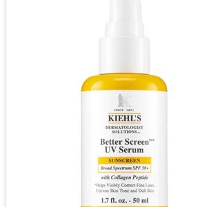 Kiehl’s Better Screen™ UV Serum SPF 50+ Facial Sunscreen with Collagen Peptide